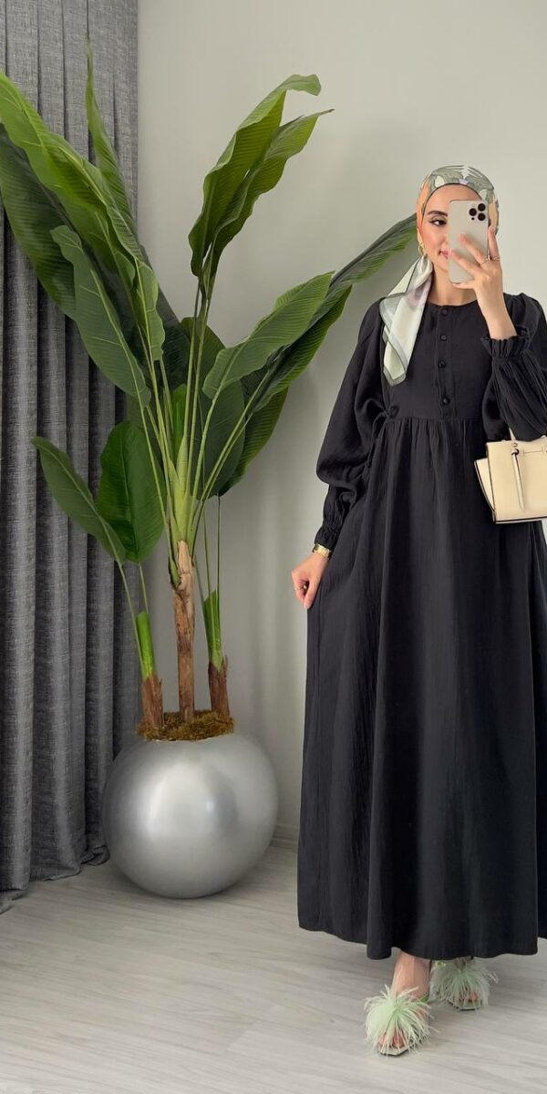 Robe Mousseline - Gris