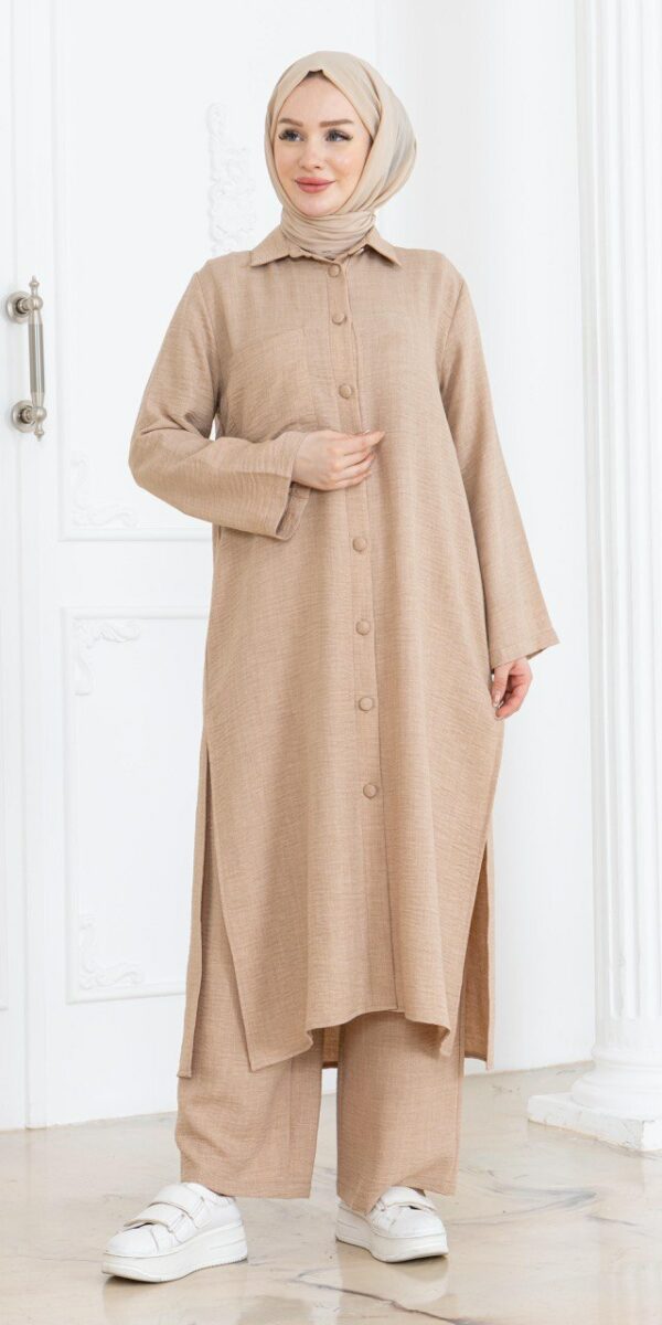Ensemble avec pantalon - beige