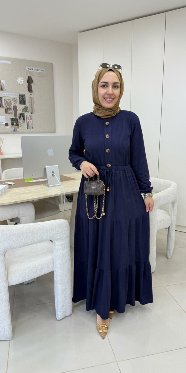 Robe Lina bleu marine