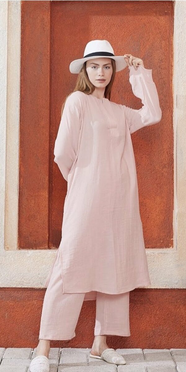 Ensemble long En Coton
