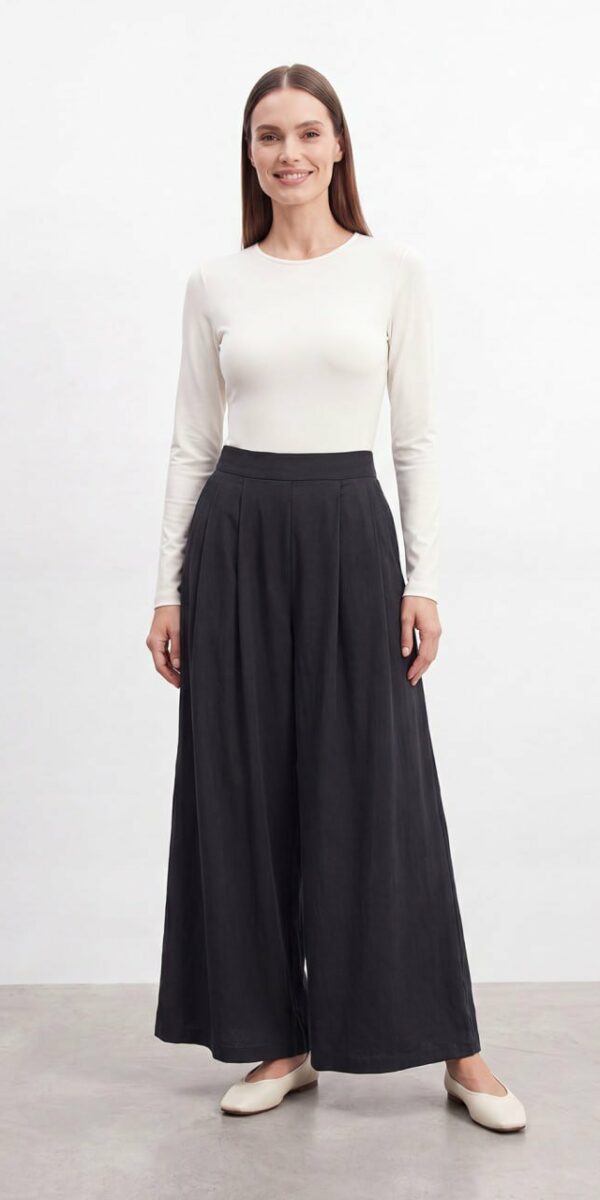 Pantalon Palazzo